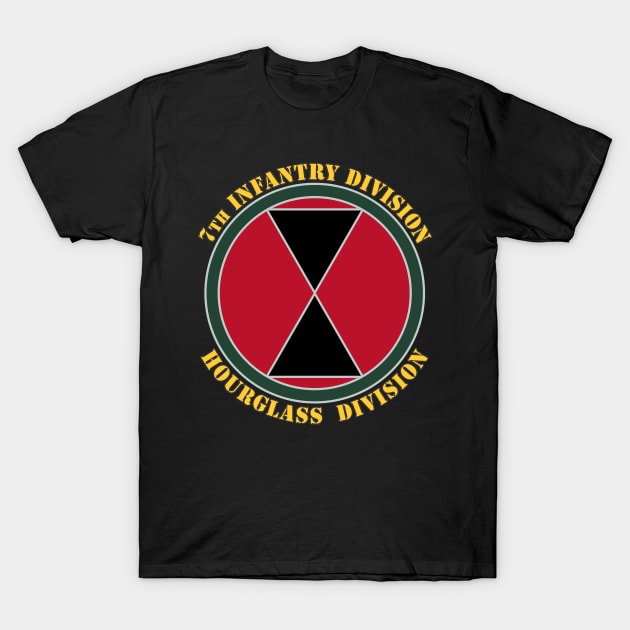 7th Infantry Division T-Shirt by MBK